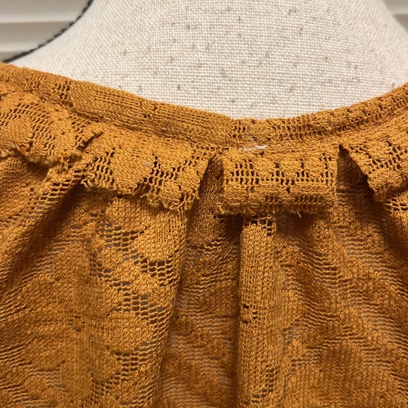Free People Mae Top in Russet Orange, Size Small - Picture 14 of 17